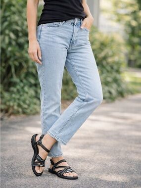 Merrell Black Comfort Sandals Size 7 • Everyday Walking Summer